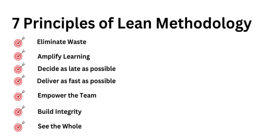 7 Principles of Lean Methodology